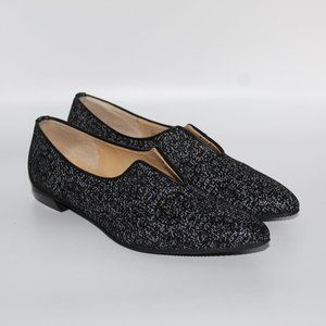 Brunate Pointy Slipper Flat Loafer Italy Size US 7 Euro 37.5